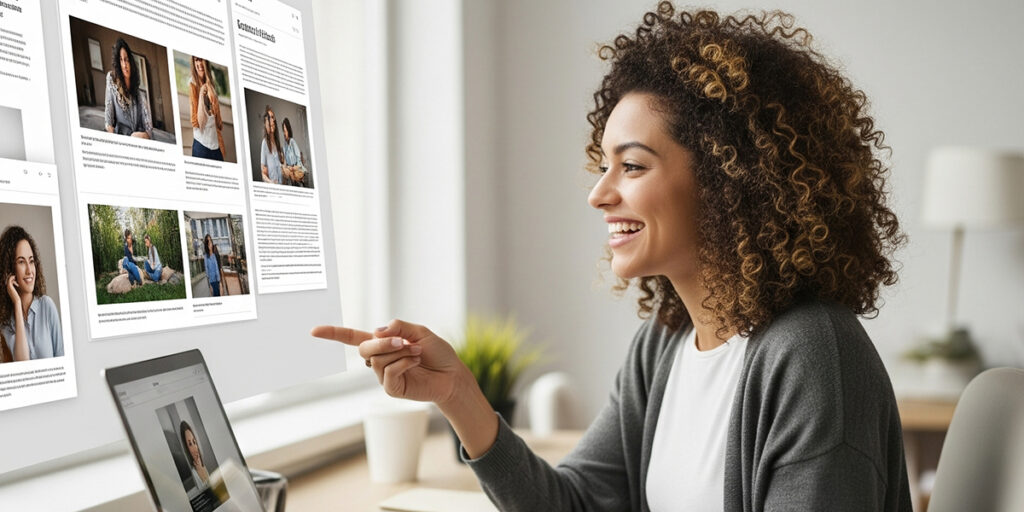 ブログの可能性は無限大であるようなことをイメージできるアイキャッチ画像