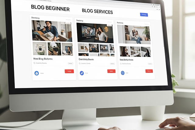 3つのブログサービスを選択しているイメージ画像